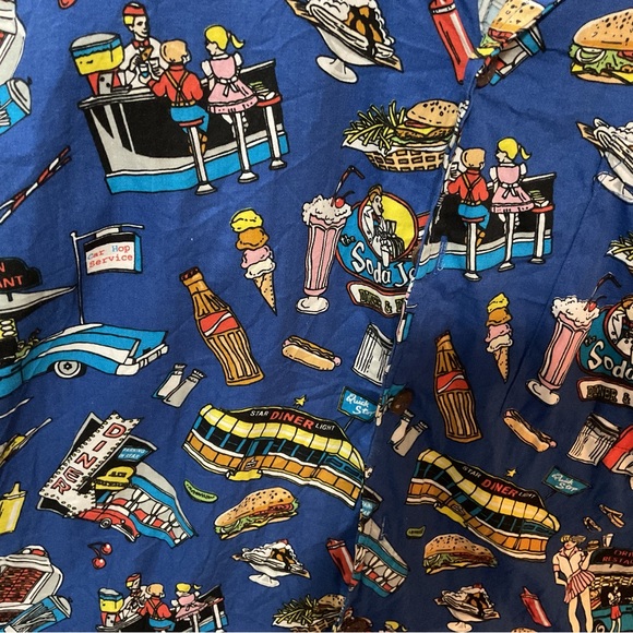 Dem Crazy Vintage Diner Shirt - Picture 3 of 4